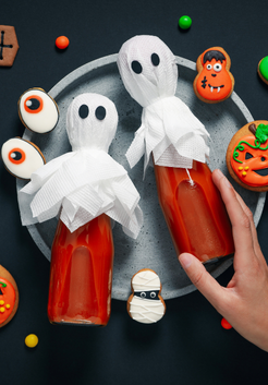 <div>Dessert:</div> Halloween pompoen–Canisius mocktail