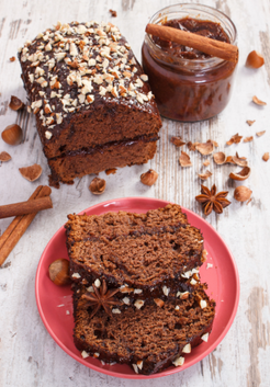 <div>Dessert:</div> Kruidkoek met cranberry’s, sinaasappel & Canisius stroop