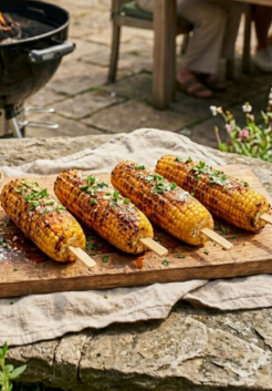 Zin in een verrassend bijgerecht voor de barbecue? Geef je maïskolven een heerlijke zoete twist met Canisius appelstroop! De combinatie van zoet, hartig en een licht rokerige grillsmaak maakt dit een echte zomerse favoriet.